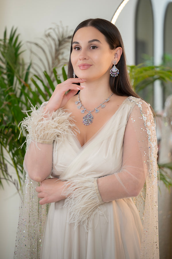 Traditional triangle necklace