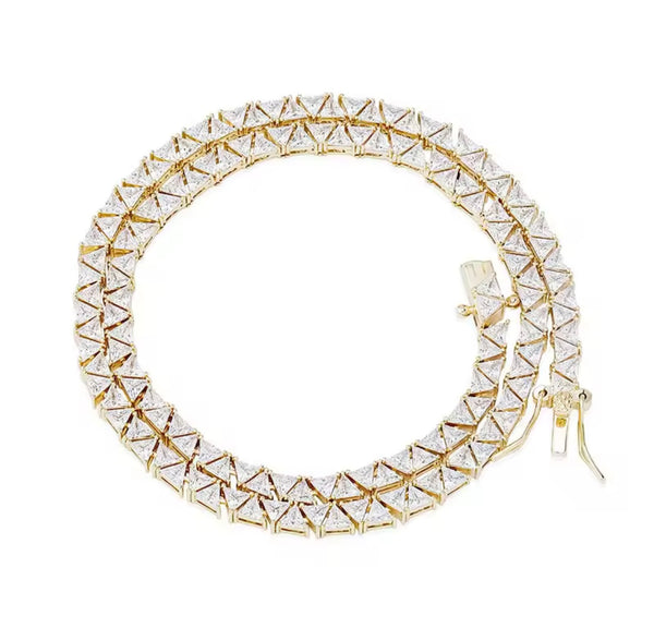 Triangle necklace