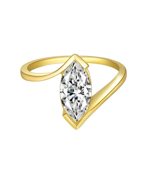 Marquise ring cut