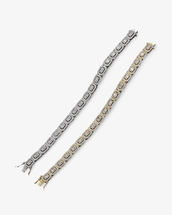 rectangle tennis bracelet